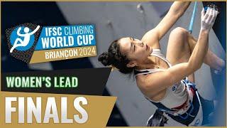 IFSC Women Lead Final Briançon 2024