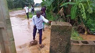 The New Look Of Evbuabogun Community Road Off Sapele Road In Benin City, Edo State, Nigeria.