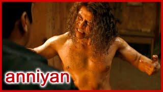 Anniyan Tamil Movie | Ambi Stuns Prakash Raj | Vikram | Sadha | Vivek | Prakash Raj