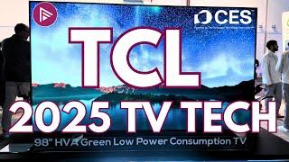 TCL's TV Tech And Display Innovations at CES 2025