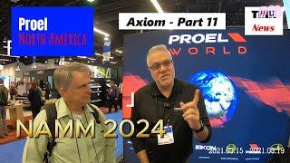 Proel North America at NAMM 2024 with The Myles Revolution (Axiom - Part 11 of 12)