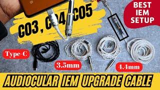 Audiophile-ஆக நேரம் வந்துடுச்சி  Audiocular C03 Vs C04 Vs C05 தரமான IEM Upgrade Cable in Budget 