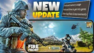 FireFrontFPS Mobile New Update
