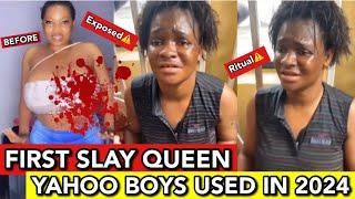 First Slay Queen to Be Used By Yahoo Boys For Money in 2024⁉️️ See How