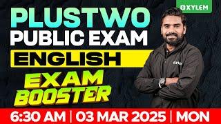 Plus Two Public Exam: English | Exam Booster | Xylem Plus Two