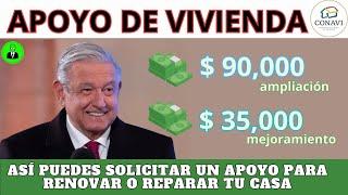 Como obtener un apoyo de vivienda / $90,000 Ampliación / $35,000 Mejoramiento subsidio GRATIS