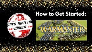 How to get your Warmaster Revolution Armies Started