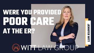 After An Accident, Did The ER Provide Poor Medical Care? | Washington | #law #personalinjury #lawyer