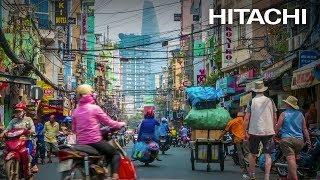 Congestions in Ho Chi Minh City - Hitachi