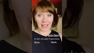 Verben mir einem zweiten Nominativ Das ganze Video findest du auf meiner Instagram-Seite