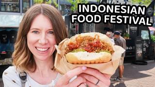 INDONESIAN FOOD TOUR IN THE NETHERLANDS (pasar malam 2024)