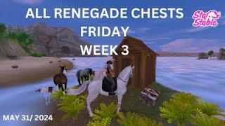 star stable/ALL RENEGADE CHESTS FRIDAY WEEK 3