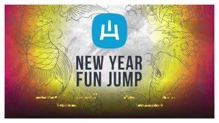 New Year Fun Jump in Niseko Hanazono Resort