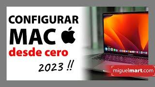 Configurar Mac desde cero 2023 - Configurar Mac por primera vez  - Primeros pasos con macOS Ventura