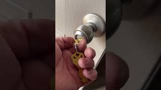 Rekeying One Of Our Regular Client’s Rental Properties in Magnolia Texas