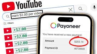 Earn $2.00 PER YOUTUBE VIDEO Watched - Make Money Online