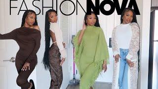 END OF WINTER TRY ON HAUL | FASHION NOVA