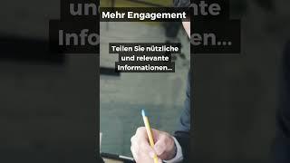 Mehr Engagement durch nützliche Infos. #affiliatemarketing #shortvideo #onlineerfolg #affiliatetipps