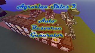 Agr. Skies 2 - Auto Resource Generator - Modded Demonstration