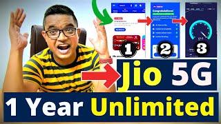 Jio 5G 1 Year Unlimited Data Plans | Jio 1 Year Free 5G Service | Jio 5G Unlimited Plans 2023