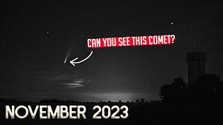 Don't Miss Bright Comet C/2023 H2 (Lemmon) - See Through a Telescope!