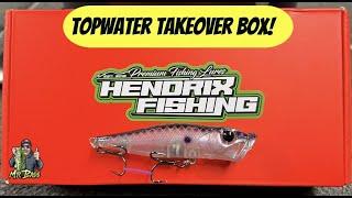 Hendrix Fishing Pond Hopper Box - TOPWATER TAKEOVER!!