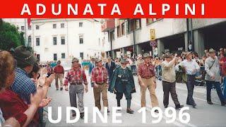 Adunata nazionale Alpini Udine 1996 Brigata Julia sfilata penne nere raduno militare