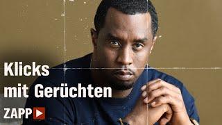 P. Diddy und die Betroffenen: Zwischen Aufklärung und Sensationsgier | ZAPP | NDR