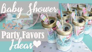 Baby Shower Party Favors Ideas under $5!! (Dollar Tree DIY)