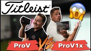 TITLEIST GOLF BALL review ( pro v1 vs pro  v1x) Which One Is Better?!