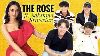 South Korean Band THE ROSE ft. Sakshma Srivastav | Indian Interview | E NOW | K-Pop