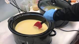 Making Moringa & Turmeric Soap Hot Process