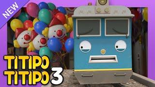 TITIPO S3 EP11 A strange house l Train Cartoons For Kids | Titipo the Little Train