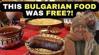 FREE Bulgarian Traditional Food 2022 | Food Tour with BALKAN BITES