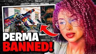 SHE GOT PERMA BANNED IN WARZONE 3! (ENGINE OWNING BAN WAVE)