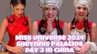 Miss Universe 2023 Sheynnis Palacios DAY 3 in China had fun cooking chinese foods