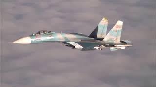 Sukhoi Su-27 Intercepts US P-3 Orion