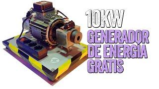 10KW Free Power Generator with Microwave Parts - LIBERTY ENGINE 3.0