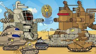 All the episodes about the Italian monster. Cartoons about tanks