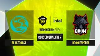 Dota2 - beastcoast vs BOOM Esports - Game 1 - ESL One Birmingham 2024 - CQ - SA