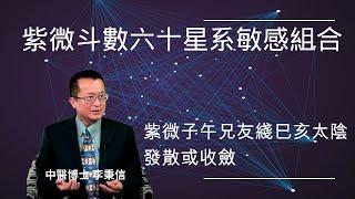 李秉信紫微斗數六十星系特殊格局及敏感組合-8  紫微子午兄友綫巳亥太陰發散或收斂#風水#財位#易經#八字#紫微斗數 #正能量 #人生感悟#黃帝內經#中醫#先天體質#心靈成長#人生運勢#改變命運