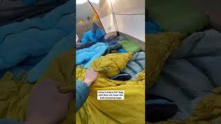 Backpacking Tent Tour with 2 Kids #backpacking #momlife #camplife #adventurefamily #campinggear #mom