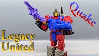 Chuck's Reviews Transformers Legacy United Quake