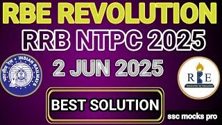 RBE REVOLUTION RRB NTPC LIVE MOCK || 2 JUNE 2025  #rrbntpc #rrb #yt #ytstudio@SUMITRASAURAV