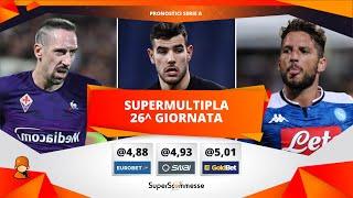 PRONOSTICI SERIE A 26^ GIORNATA: LA SCHEDINA CALCIO DEGLI ESPERTI