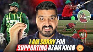 Azam Khan Bas Krdo Bhai | I am Sorry for supporting Azam Khan for a long time | CPL 2024 | Cricket |