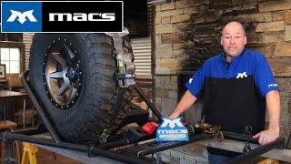 Part 1 - Mac's Chase Rack Spreader Bar Tie Downs - Mac's Tie Downs