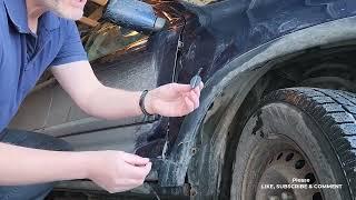 Cheap DIY Body Repair After Minor Car Accident