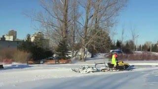 How to groom an urban cross country ski trail