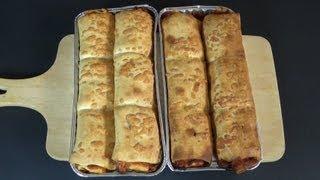 Pizza Brötchen (Salami & Käse und Hirtenkäse & Pepperoni)